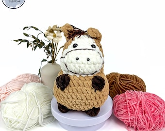 Crochet Horse Pattern: Amigurumi Plush Toy (PDF Pattern)