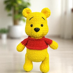 Winnie the Pooh Crochet Pattern: Amigurumi PDF Download