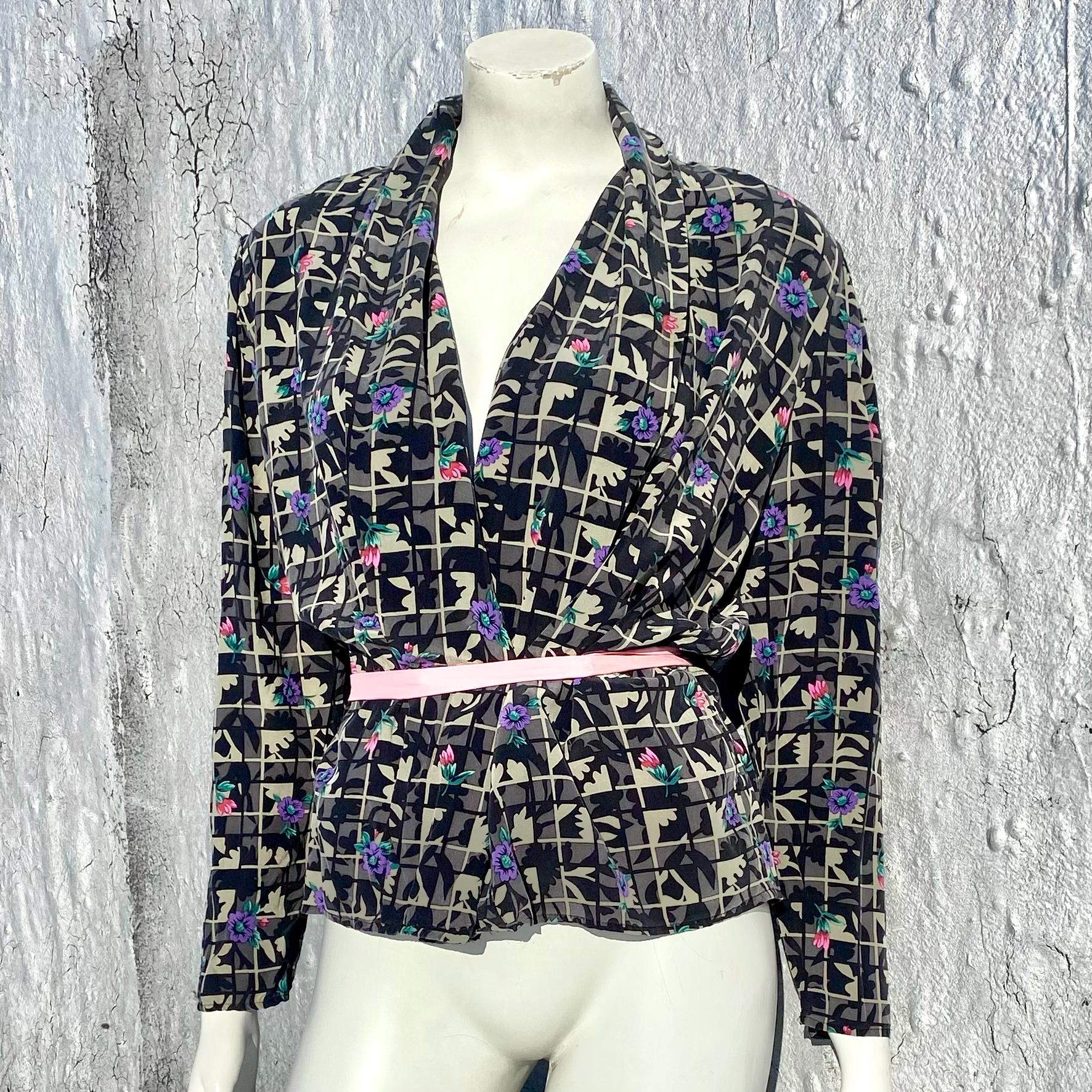 Oscar De La Renta Blouse - Etsy