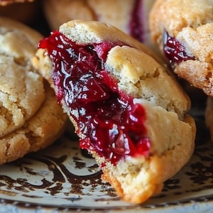 Cherry Pie Stuffed Cookies Recipe: Easy Holiday Treat (Digital Download)