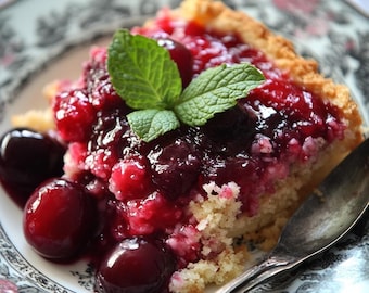 Cherry Dump Cake Recipe: Easy Baking Guide (Digital Download)