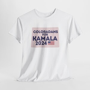 Coloradans for Kamala Unisex Heavy Cotton Tee - Harris Walz 2024
