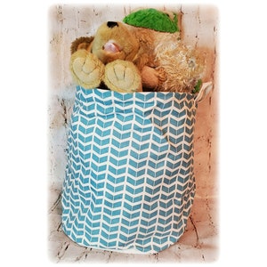 Collapsible Storage bin, storage bin, Farmhouse Storage Bin, Barrel, Laundry basket, hamper, laundry hamper, Toy Blanket Basket Foldable 15&quot;