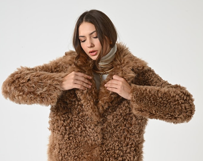 Featured listing image: REVERSIBLE WOMEN COAT | Curly Tigrado Women Coat