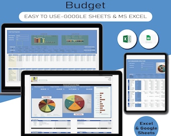 Commercial Construction Budget, Contractor Planner, Contractor Tracker, Home build budget, Construction Tracker, Business Spreadsheet, Excel