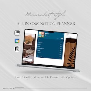 Notion Life Planner Template 2025, Ultimate Life Planner, All in One Notion Dashboard, Notion Life Planner Template