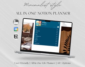Notion Life Planner Template 2025, Ultimate Life Planner, All in One Notion Dashboard, Notion Life Planner Template