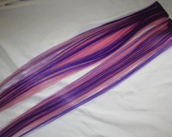 Plum Princess Clip In Extensions