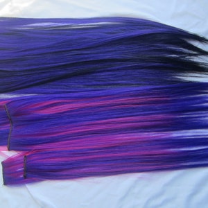 Plum Princess Full Set Clip In Hair Extensions (18 -22 inches)
