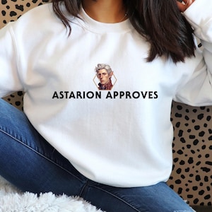 Astarion Approves Sweater, Astarion BG 3 Shirt, Astarion High Elf Tee, Astarion Bulders, Astarion Rogue Shirt, Astarion Merch, Astarion Tee