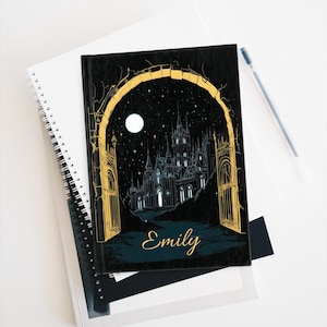 Castlecore gepersonaliseerd notitieboek, Dungeon Master Character Journal voor Dungeons & Dragons, DnD-spelers en fantasyliefhebbers, middeleeuwse fan