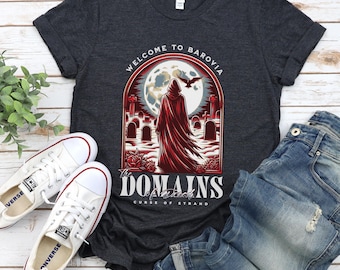 Dungeons & Dragons Shirt, DnD Lovers Gift, Curse Of Strahd Ravenloft Shirt, DnD Game Shirt, Barovia DnD Tee,Player Gift, Fantasy DnD Apparel