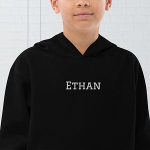 Custom Name Embroidered Crewneck Toddler Sweatshirt - Embroidered Name, Youth Sweatshirt, Personalized Name Sweatshirt Kids name Sweatshirt
