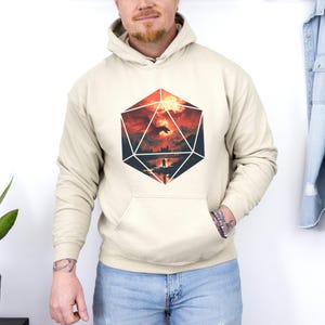 DND Hoodie, Dungeons Sweatshirt, Dragons Hoodie, D&D Tee, Dnd Sweatshirt, Dragon Hoodie, fantasy book hoodie, D20 Hoodie, baldurs gate 3