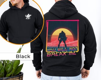 You will not break me hoodie, Dungeon Crawler Carl Hi Zev Princess Donut Crewneck hoodie | LitRPG Book Shirt