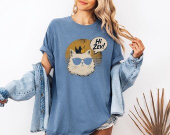 Dungeon Crawler Carl Hi Zev Comfort Colors Shirt, Hi Zev Princess Donut Shirt, Litrpg Book Graphic Tee