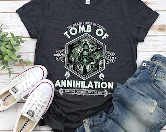 Tomb of Annihilation T-Shirt,Astarion BG3 T-Shirt,Forgotten Realms shirt,Gift For Gamers, Balders Gate,Dungeons and Dragons campaign gift