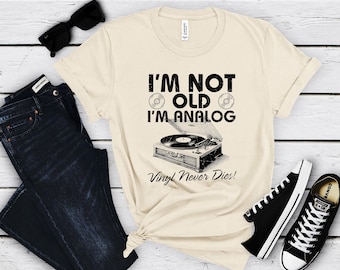 Vinyl Record T-shirt, Record Player Shirt, Cute Vinyl Shirt, Classic Lp T-shirt, Lp Vinyl Record Tee, Turntable Shirt, Vintage Style Shirt