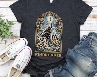 Windrunner Shirt: Stormlight Archive Cosmere Bookish Merch