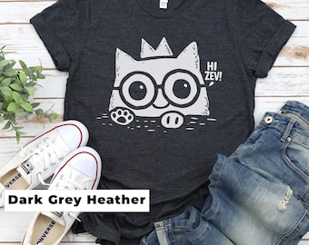 Dungeon Crawler Carl Hi Zev Comfort Colors Shirt, Hi Zev Princess Donut Shirt, Litrpg Book Graphic Tee