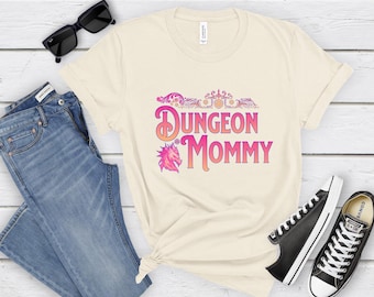 Dungeon Mommy T-Shirt, D&D Mothers Day Gift