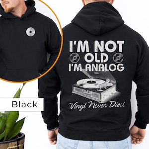 Vinyl Record Hoodie, Record Player Shirt, Cute Vinyl Shirt, Classic Lp T-shirt, Lp Vinyl Record Tee, Turntable Shirt, Vintage Style Shirt
