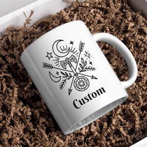 Personalized DnD Mugs - Customizable Dungeons and Dragons Class Mug - Personalized D&D Class Gifts, Dnd class Mug,dungeons and dragons gift