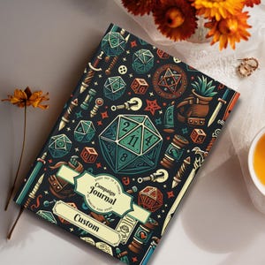Caderno de personagem personalizado para Dungeon Master, para jogadores de D&D e Dungeon Masters, presente de campanha de D&D