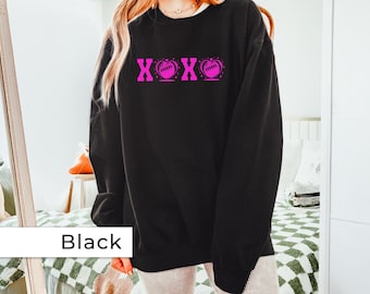 Football Shirt, Retro Gameday Sweatshirt, Football XOXO T-Shirt, Autumn Football Season Sweater, Football Mom Shirt
