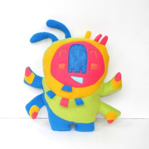Large Art doll creature plushie stuffed animal monster