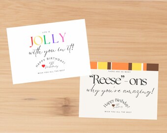 Tarjeta de cumpleaños editable para Mujeres Jóvenes SUD, etiqueta de regalo para Mujeres Jóvenes (descarga digital)