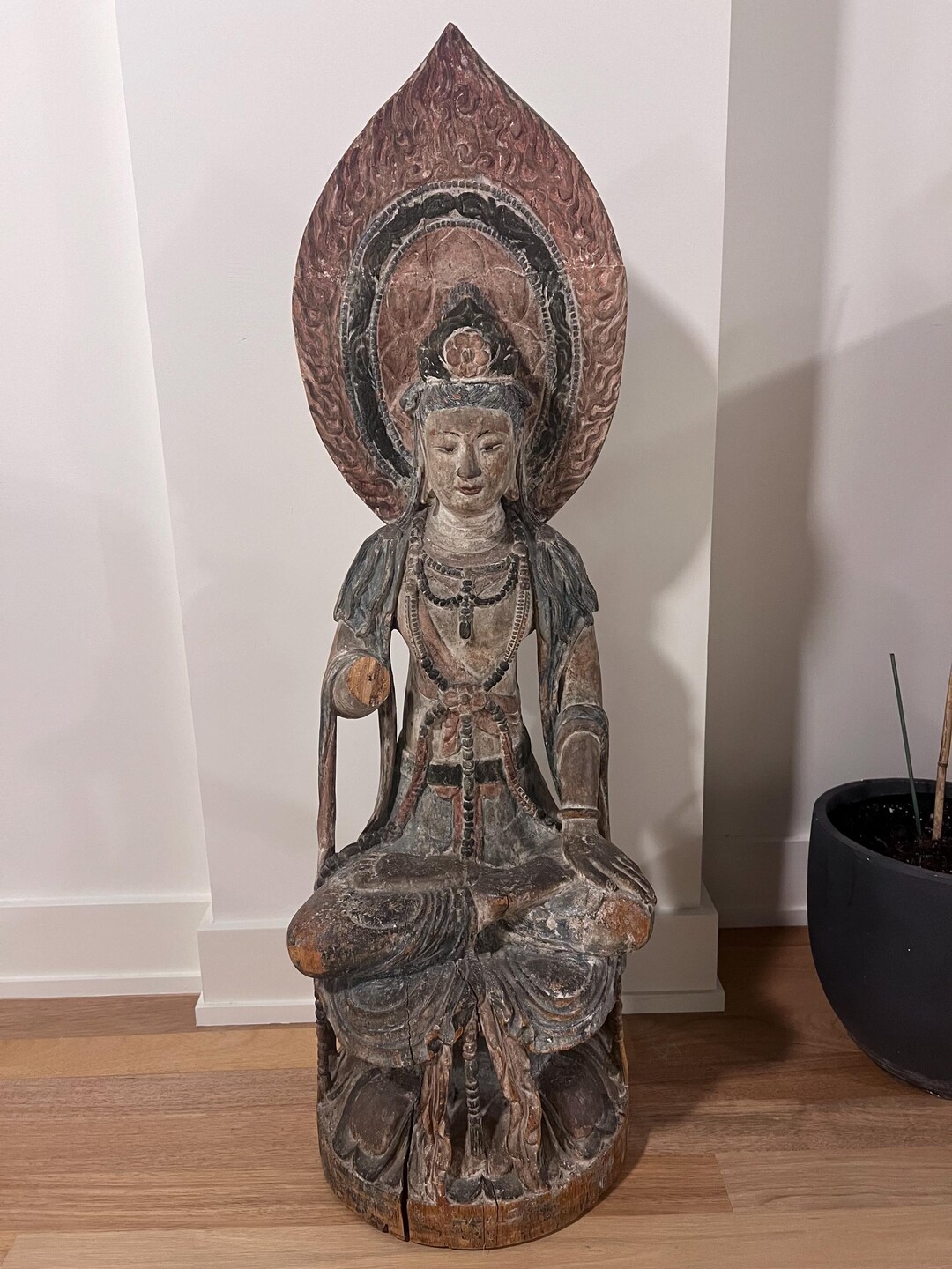 Tibetan Stone Statue - Etsy