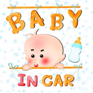 Baby in Car or Baby on  board