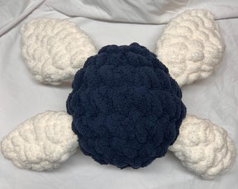 Jumbo Zelda Navi-Fairy Pillow-Navy Blue