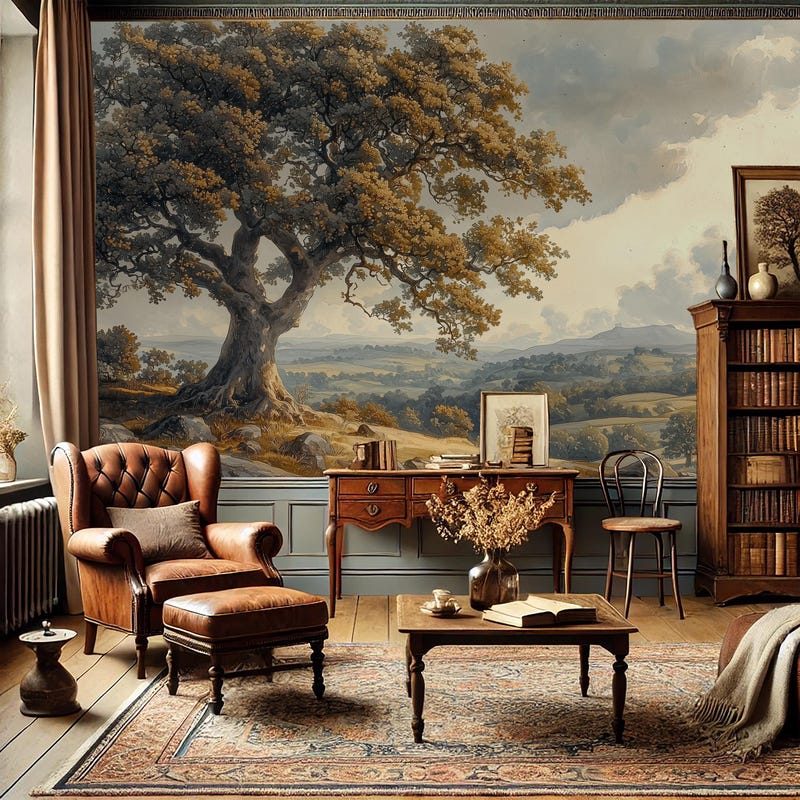 Landscape Mural Wallpaper - Etsy