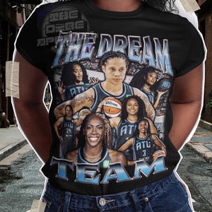 Atlanta Dream Shirt: WNBA Shirt for Women&#39;s Basketball Fans, The Dream Team, WNBA Playoffs, WNBA Finals