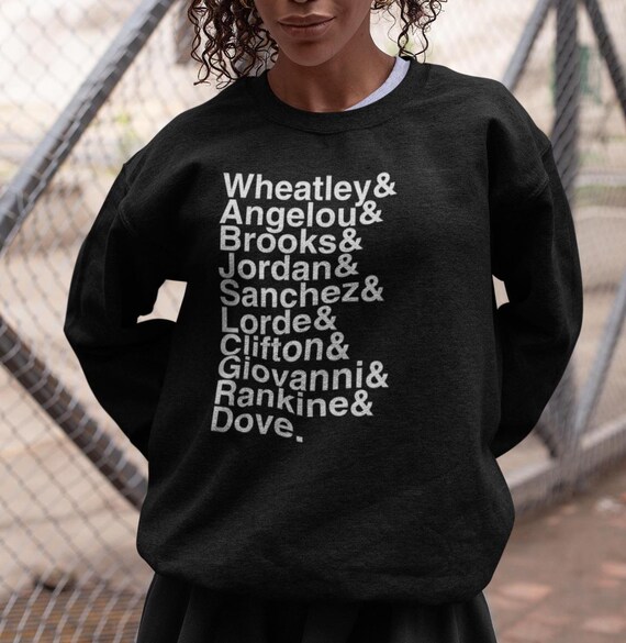 Black Women Writers Sweatshirt, Black Culture Shirt, Black Girl Magic, Book Lover Gift,  Unisex Crewneck, Black History Month