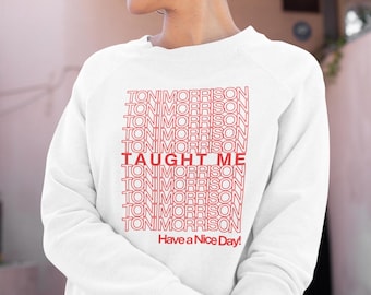 Chemise Toni Morrison, chemise noire culture, magie noire, cadeau pour professeur, t-shirt littéraire, cadeau pour amoureux des livres, sweat-shirt unisexe