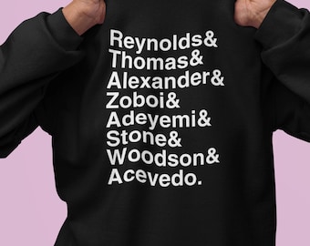 Sudadera de escritores negros, escritores adultos jóvenes, camiseta de cultura negra, magia de chica negra, regalo para amantes de los libros, cuello redondo unisex, regalo para maestros