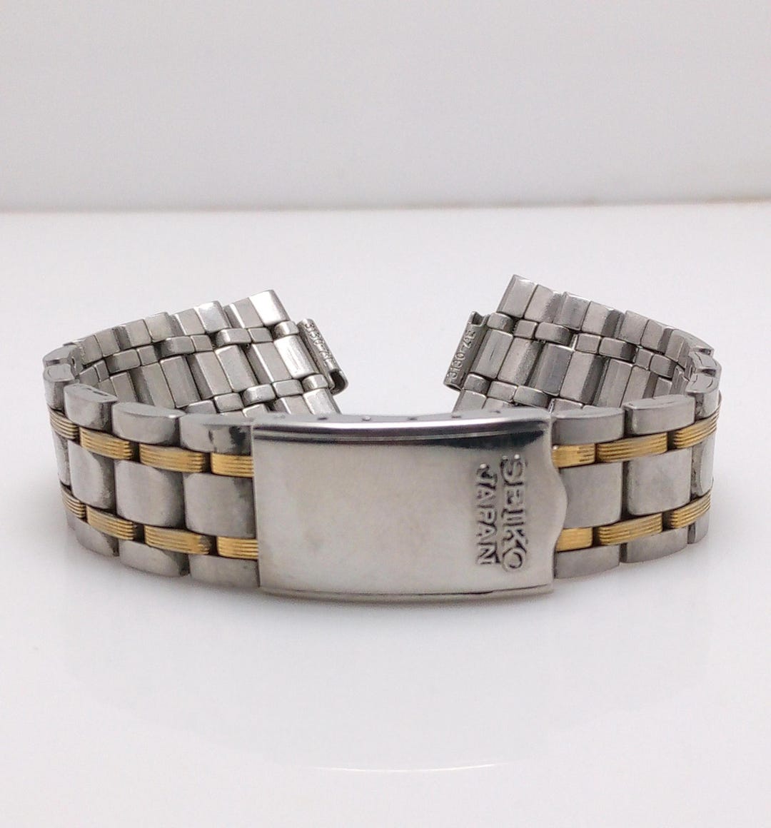 10 Mm Seiko 3130-Z.E Two Tone Rail Road Vintage Men's Watch