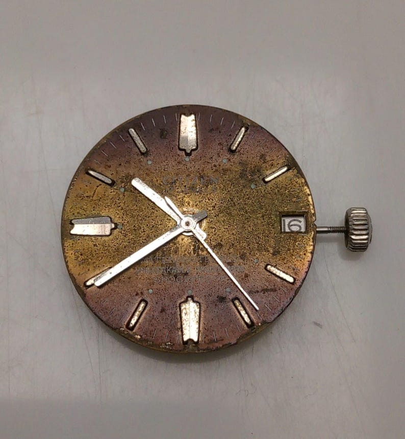 Citizen Cal. 1802 Manual Winding Vintage Working Watch Movement For Parts NSR304GLM2 image 2