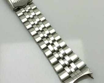 10 Mm Seiko Z1525.E Stainless Steel Vintage Men's Watch Bracelet