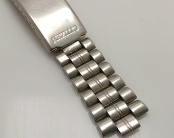 18 Mm Seiko G1489.E Stainless Steel Vintage Men's Watch Bracelet