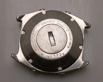 Seiko Quartz A127-5020 Chronograph Digital Vintage Men's Watch for