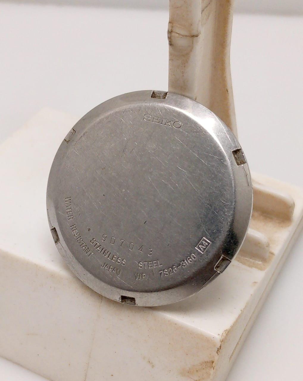 32 Mm Seiko 5 Automatic 7S26-3160 Vintage Watch Back Cover for