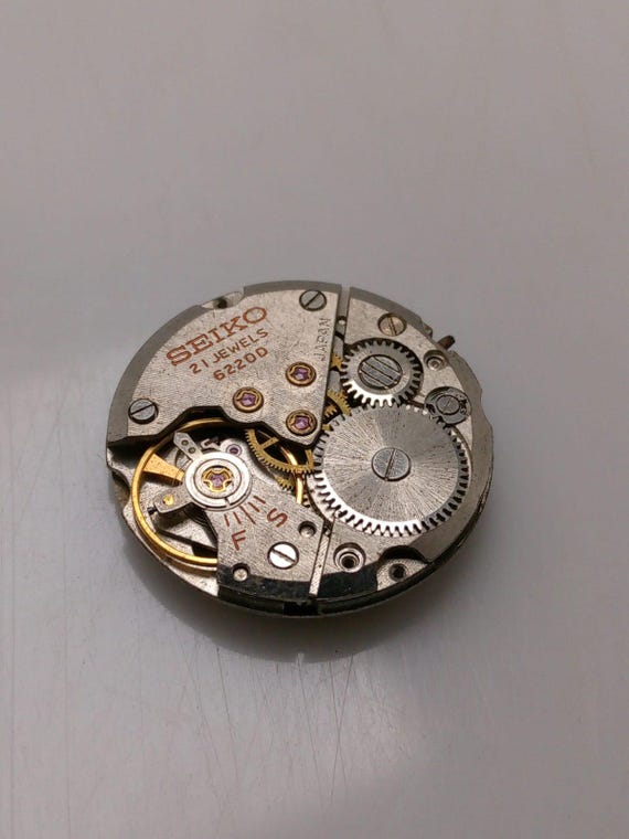 Seiko Skyliner 6220D Manual Winding Vintage Watch Movement for