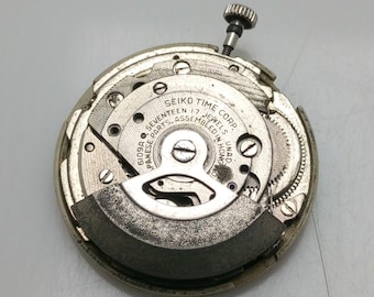 Seiko Automatic 6109A Vintage Not Working Watch Movement For Parts NSR80PLM2