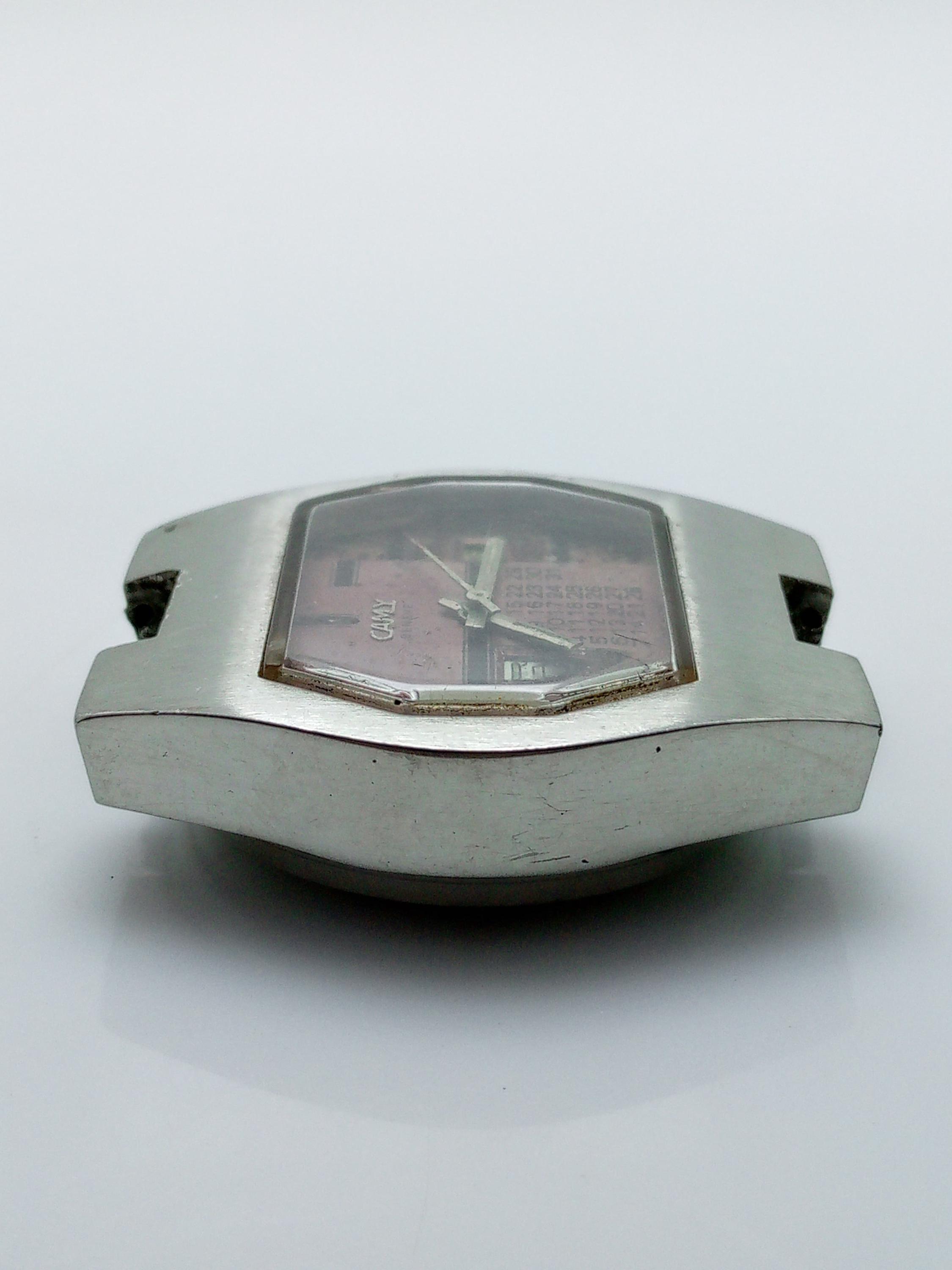 Camy Geneva Perpetual Day Calendar 7909 Automatic Vintage Men's