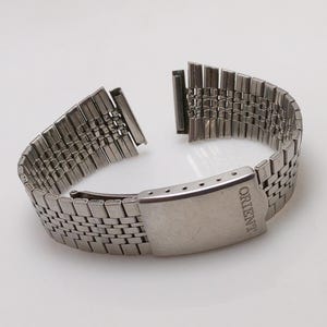 Orient herrklocka i rostfritt stål, vintagestil, 18 mm, NSR60GLK2