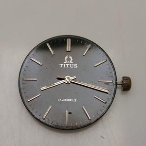 Solvil et Titus Cal. 140-C Manual Winding Vintage Working Watch Movement NSR317GLK2 image 1